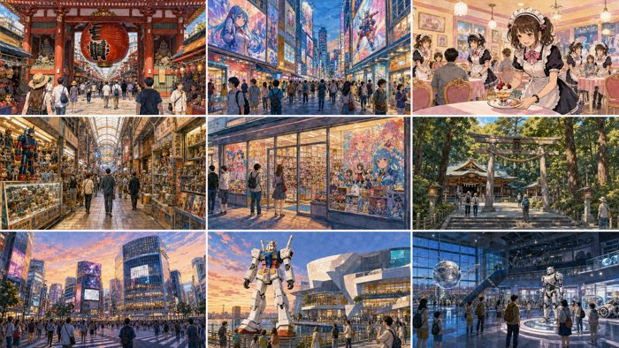 Ilustración de Tokio